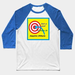 Set a Goal Baseball T-Shirt